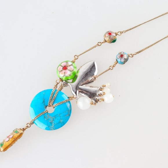 (SOLD) Christian Dior 2006 Haute Couture Butterfly Choker Necklace - Picture 2 of 5